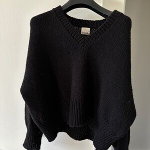 Babaa black wool sweater no.29
